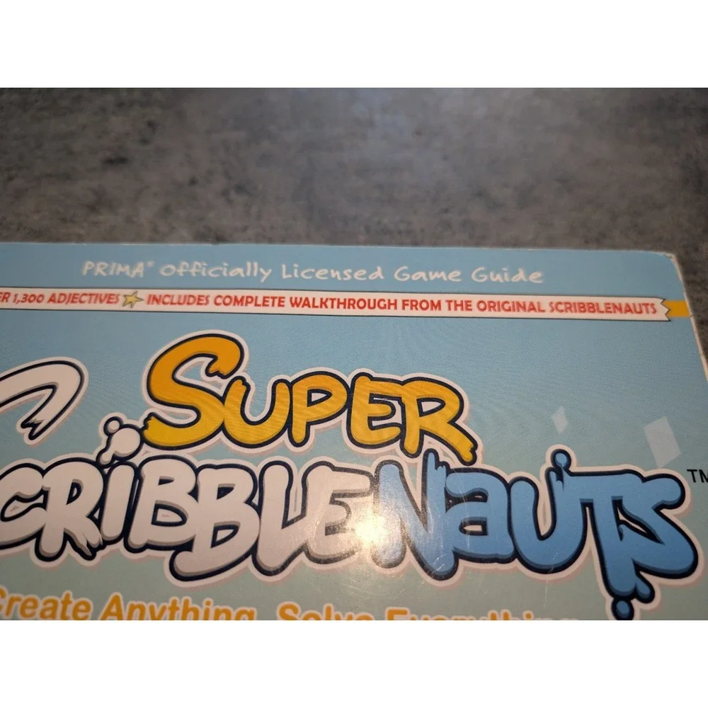 Super Scribblenauts Prima Officially Licensed Game Guide PB Gaming Strategy